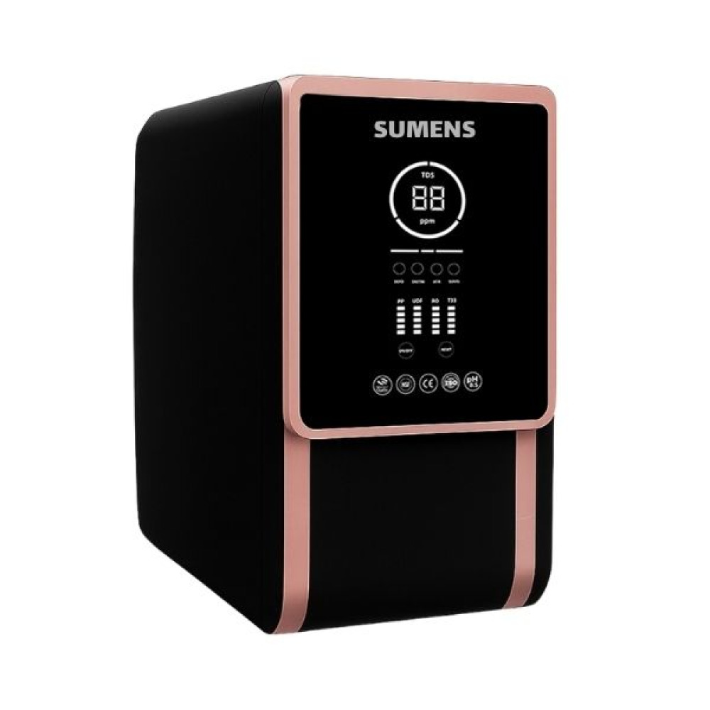 Sumens SM-16i Akıllı Dİjital 8 Litre İyonizer Siyah Su Arıtma Cihazı