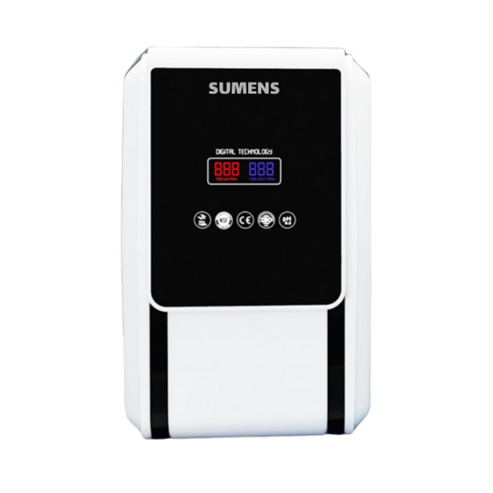 SUMENS SM-15 Dijital 8 Litre Beyaz/Siyah Su Arıtma Cihazı